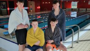 Kildare students do  24-Hour Swim in aid of children's hospital