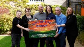 Kildare organ donor recipient: "Life is so precious and until my experience I never fully understood the importance of organ donation"