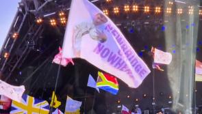 Kildare restaurant offering cash prize to Glastonbury festival Newbridge or Nowhere flag owner