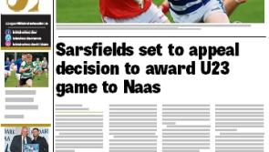 In this week's Leinster Leader Sport