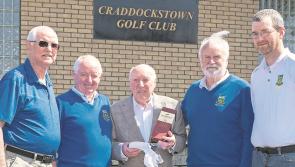 Kildare Golf: Craddockstown's Bill Kennedy celebrates his 90th in style