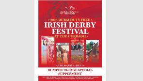 DON'T MISS: Irish Derby Souvenir Supplement in this week's LEINSTER LEADER  