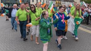 PHOTOS: Rathangan welcomes home Special Olympians, Monday evening, June 26