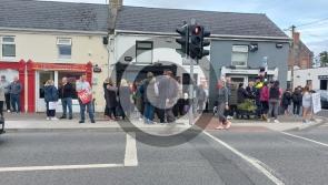 BREAKING: Kildare residents stage street protest against planned arrival of asylum seekers