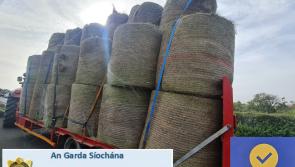 Nay to the hay: Kildare gardaí issue caution to driver over his tractor and trailer