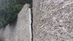 KILDARE: Concern raised over large breach in wall at historic church