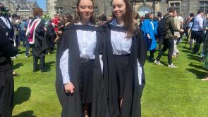 High achieving Kildare twins graduate from world ranked UK university