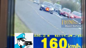 Kildare gardaí arrest driver speeding at 160kph in an 80kph zone