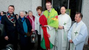 PHOTO GALLERY: Relics of St Brigid welcomed home to Kildare by Mayor, Bishop, Minister and special guests