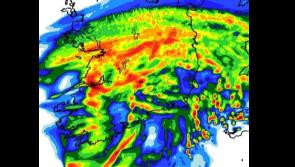 Onslaught of 'torrential rain' to batter Ireland as temperatures plummet below freezing
