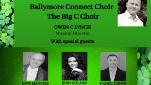 KILDARE: Special concert featuring Irish song on March 17