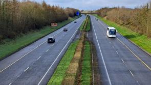 Traffic chaos in Kildare with M7 slip road closed after car crash