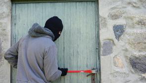 Burglary of property near Carbury, County Kildare, reported to gardaí