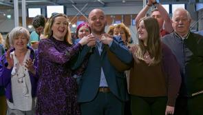 PICTURES: Spirits high as votes are counted at Kildare Local Election count centre 
