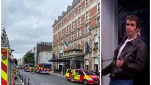 ‘The Fonz’ remains cool as  Shelbourne Hotel is evacuated over fire 