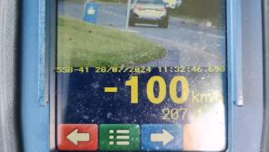 Driver speeding at 100kph in a 50kph zone stopped by Kildare gardaí