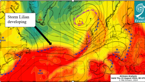 Met Éireann issues Storm Lillian warning for Kildare 