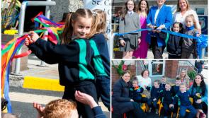 PICTURES: All smiles in Newbridge as ribbon is cut on newly extended school