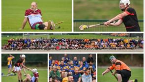 PICTURES: Kildare Dads & Lads of all shapes and ages puck it on the line at national GAA blitz