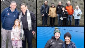 PICTURES: Kildare GAA fans at the Kildare v Clare National Football League clash in Ennis