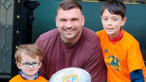 Irish rugby star Tadhg Beirne shows his support for Kildare Gala Ball 