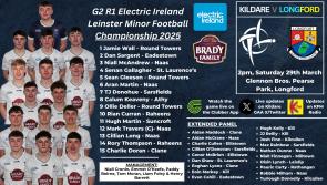 Leinster MFC: Kildare minor football team named