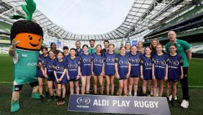 Students from Kildare primary school take centre stage at Aviva Stadium