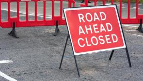 Temporary road closure in place near Kildare-Meath border