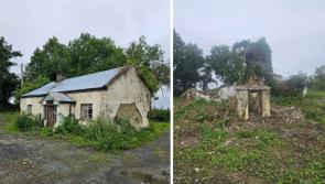 Two derelict cottages on one site near Kildare border for sale for eye-popping price