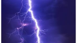 LATEST: Met &Eacute;ireann issues Status Yellow thunderstorm warning for five counties