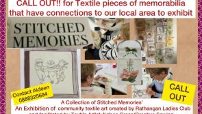 Kildare Culture Night Call Out: Do you have any textiles with a historical connection