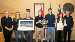 Kildare County Council Honours Kildare Senior Football Team with Certificate of Recognition
