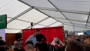 WATCH| Crowds go wild for Marty Morrissey and Love Island's Greg O'Shea at Ploughing Championships