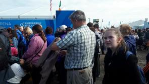 WATCH: The queue for one supermarket's tent growing by the minute at Ploughing 2017