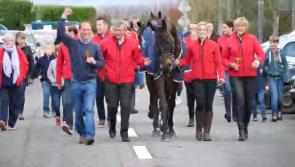 VIDEO: Cheltenham Gold Cup winner Sizing John's welcome home parade in Moone, Kildare