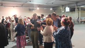 WATCH: Friends and family celebrate as Angela Feeney and Peter Melrose elected for Maynooth