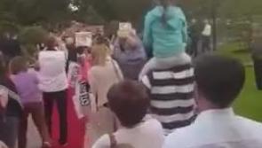 VIDEO: The moment Kildare's All-Ireland winners arrived at the Keadeen