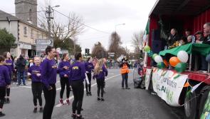 WATCH: Clane St Patrick's Day Parade - dancing, boxing and family craic at the Parade