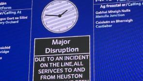 "MAJOR DISRUPTION" - Incident in Kildare leads to train services suspended