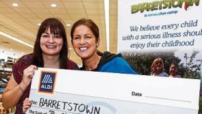 Aldi Naas staff lend a helping hand to Barretstown