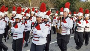 US and German bands march in Celbridge parade in Kildare