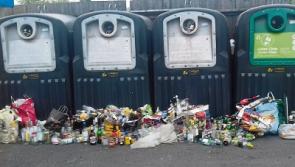 Naas bottle banks are full to overflowing