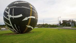 Motorists confused at 'Big Ball' roundabout in Naas