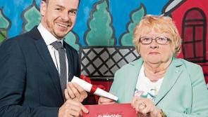 Kill Tidy Towns volunteer Joan Kerr gets community hero award