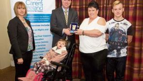 Lynne Marie is crowned Kildare carer of the year 2016