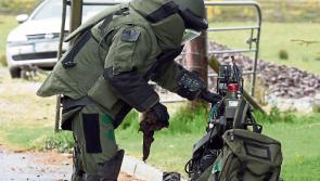 LATEST: Army makes safe two improvised explosive devices in Derrinturn, West Kildare