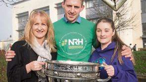 Sam Maguire in Maynooth to launch Galway Cycle