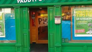 Blue lights for Naas betting shop