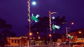Bridge light bulbs point the wrong way in Newbridge