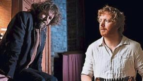 Liam Ó Maonlaí and Cormac Begley at Newbridge's Riverbank Arts Centre